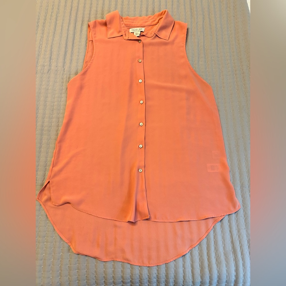 Rachel Zoe collared tank